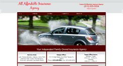 Desktop Screenshot of allaffordableinsuranceagency.com